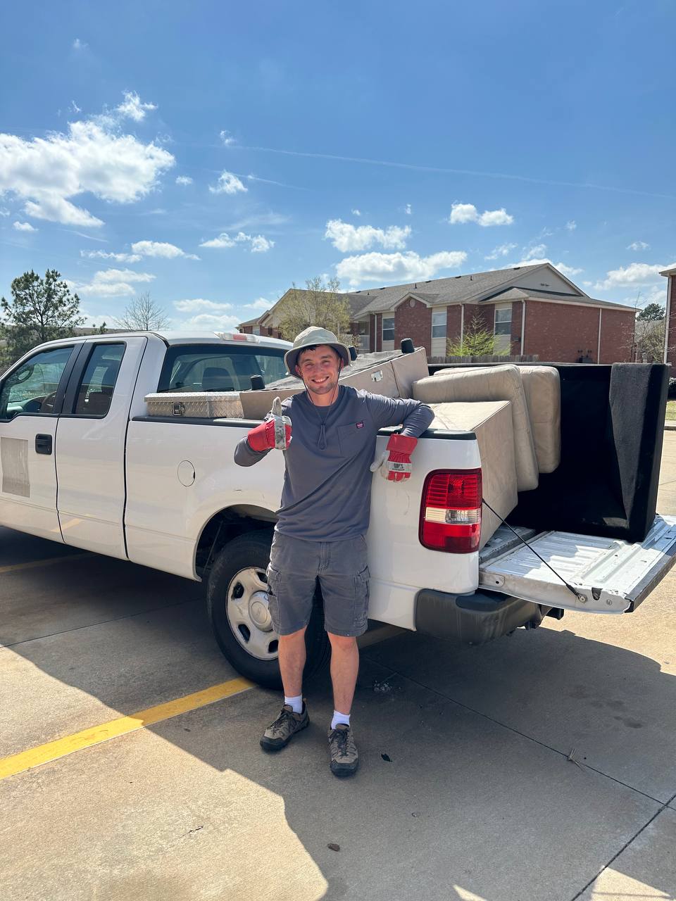 Gone Today Junk Removal — job complete
